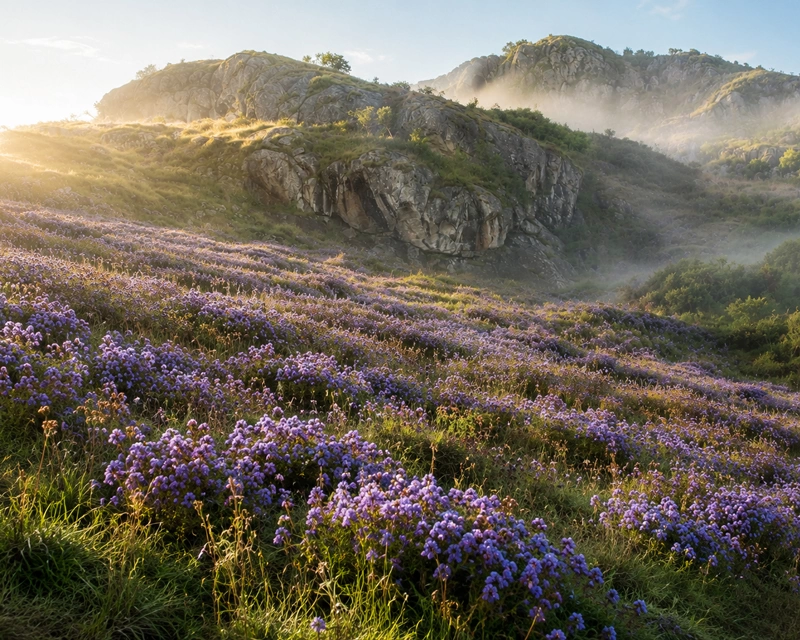 Neelakurinji Bloom in Chokramudi, Munnar: A Rare Blue Season Has Begun