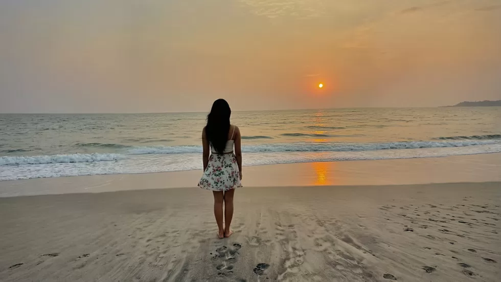 Alleppey Beach Sunset