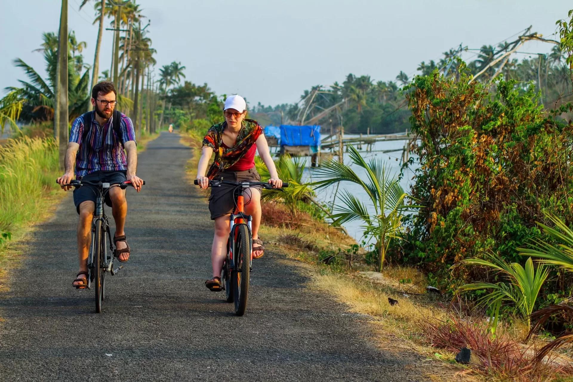 Cycling Through Coastal Roads