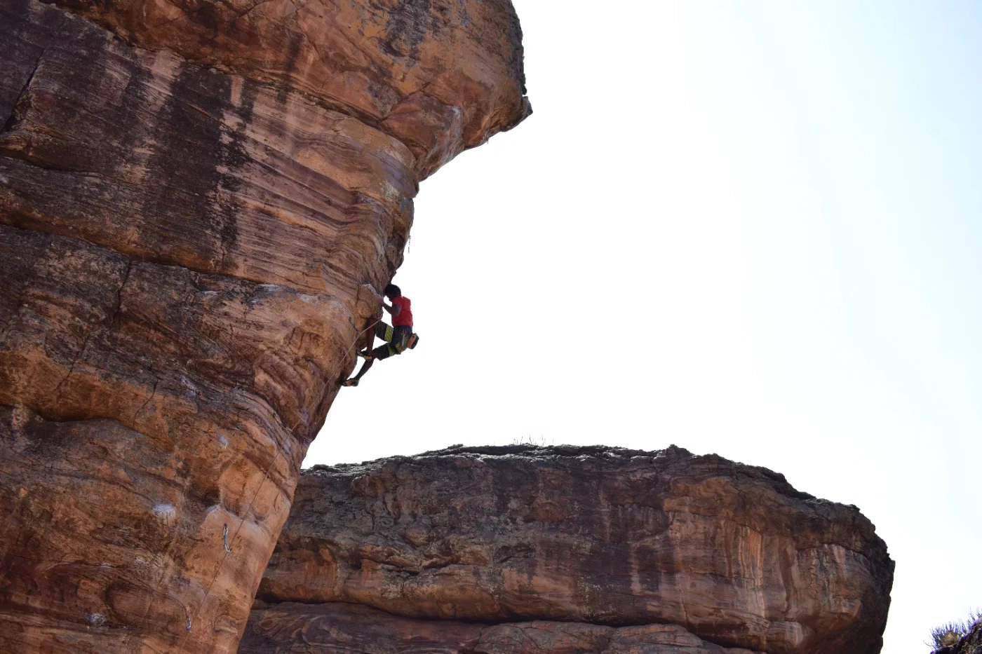 Climb Badami Fort
