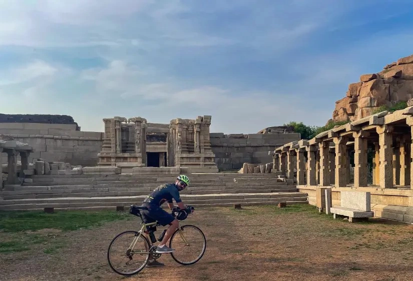Cycle Around Ancient Ruins