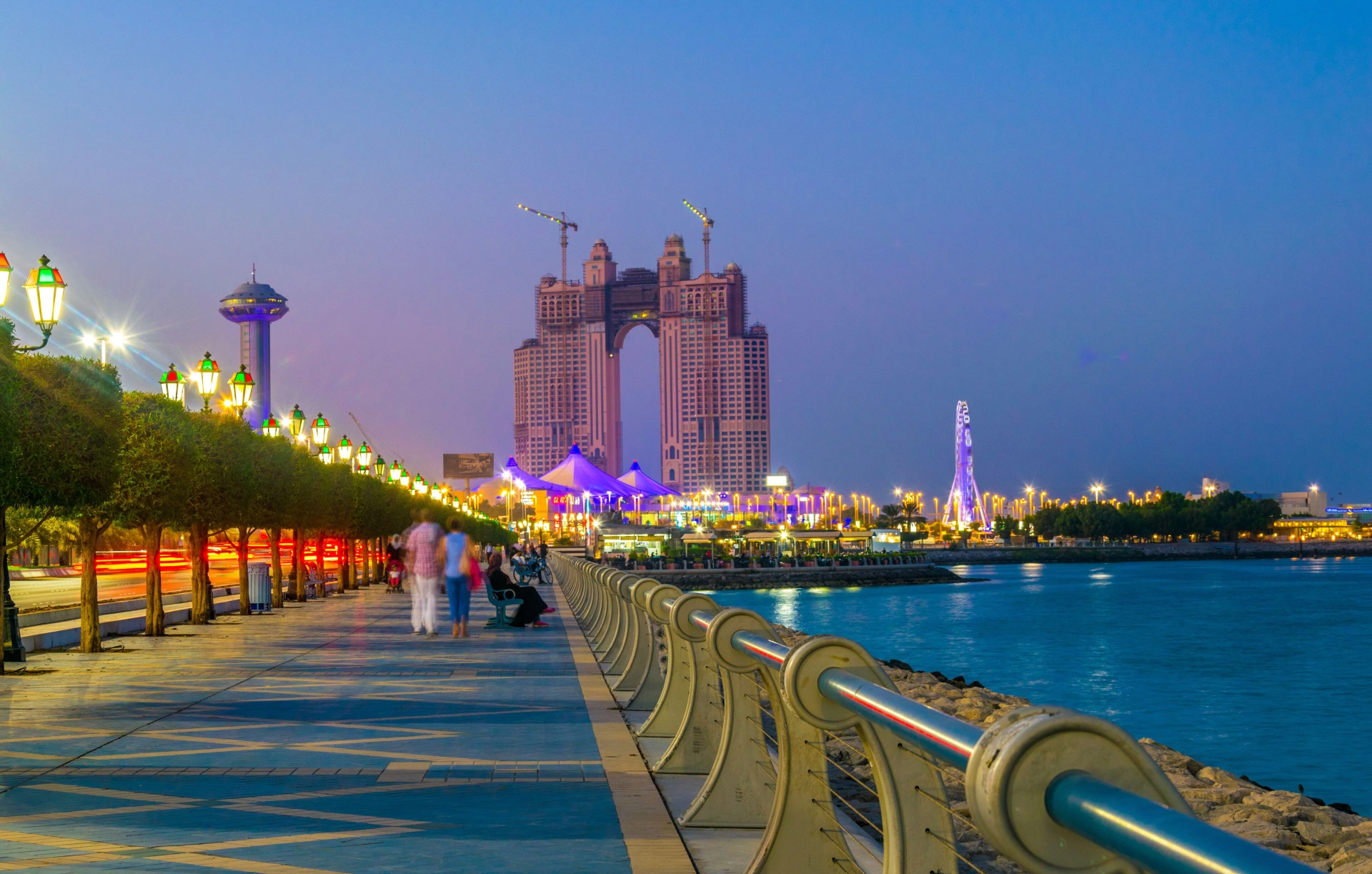 Relax Along Abu Dhabi Corniche