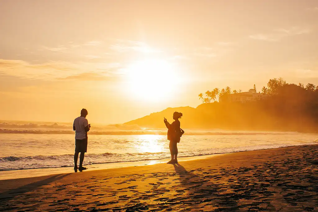 Sunset Beach Walk