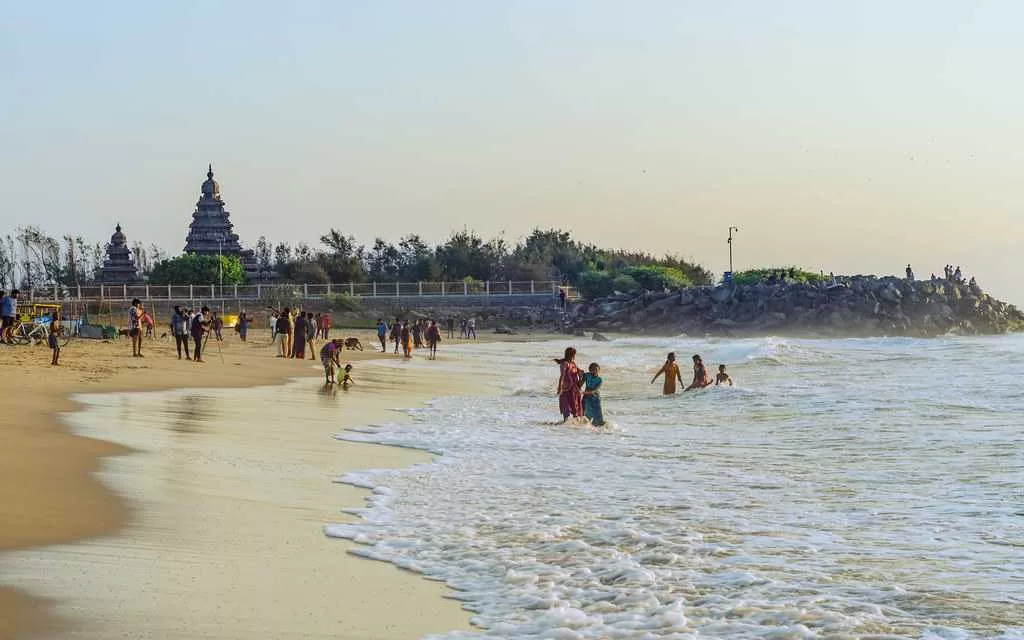 Relax at Mahabalipuram Beach