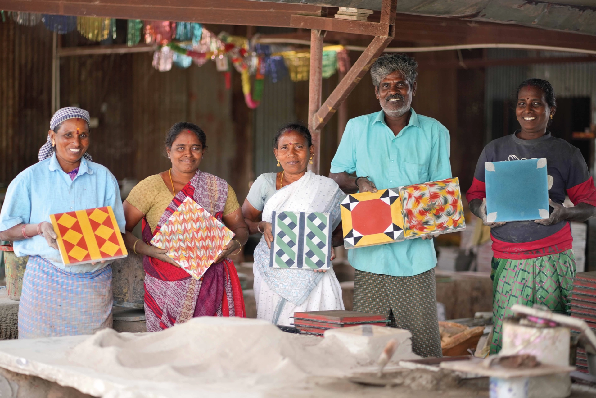 Visit Athangudi Tile Factories