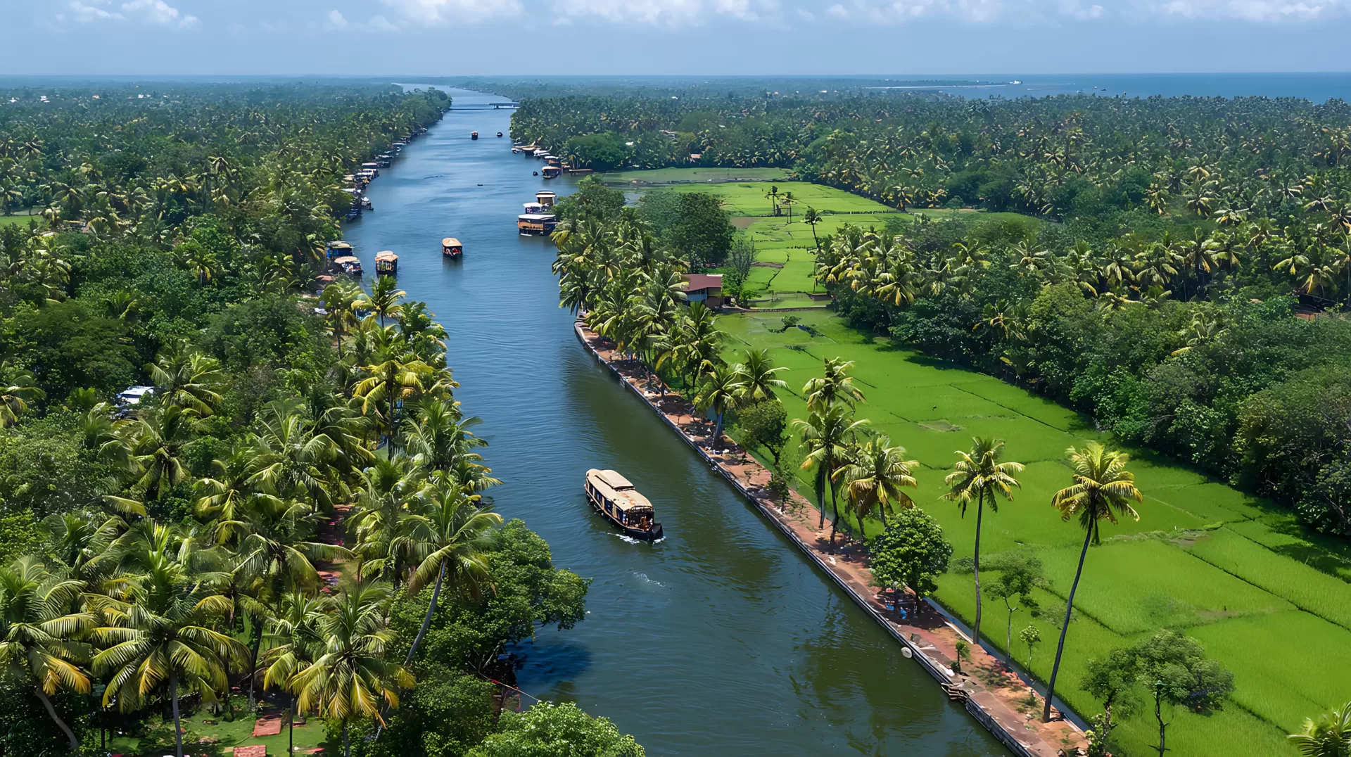 Kumarakom Houseboat Marari Beach Package